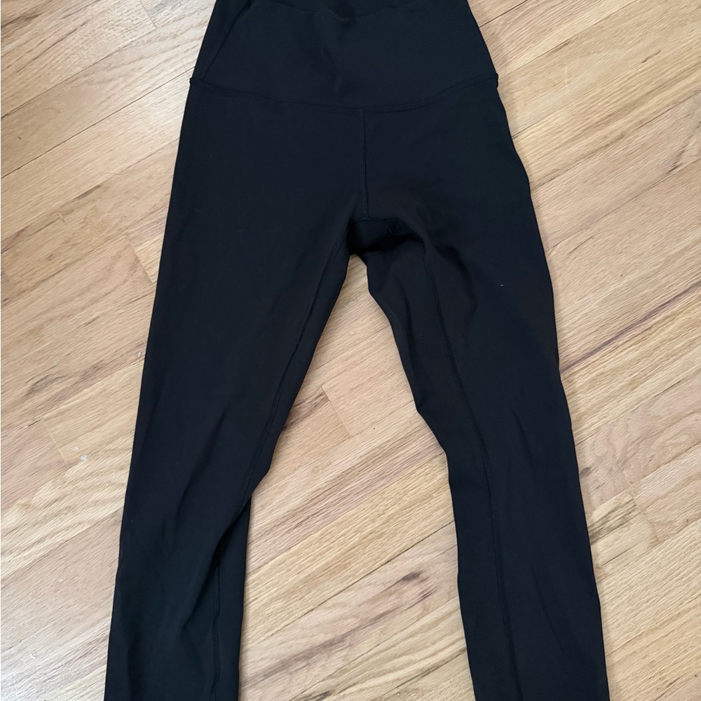 Lululemon Athletica Wunder Train Black Leggings 23"